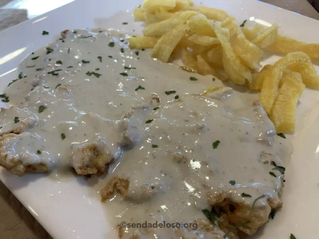 escalopines al cabrales