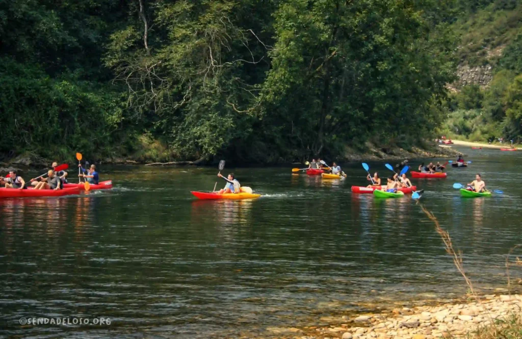 descenso del sella en canoa